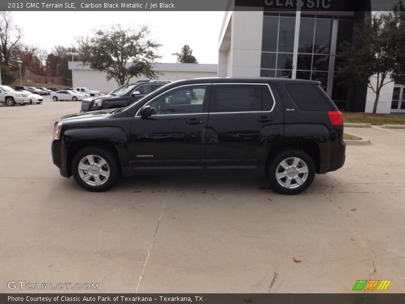 Carbon Black Metallic / Jet Black 2013 GMC Terrain SLE
