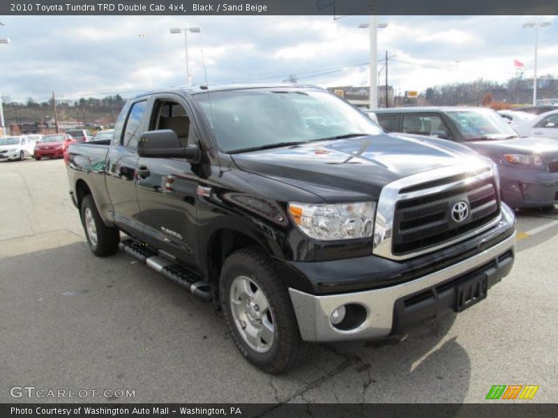 Black / Sand Beige 2010 Toyota Tundra TRD Double Cab 4x4