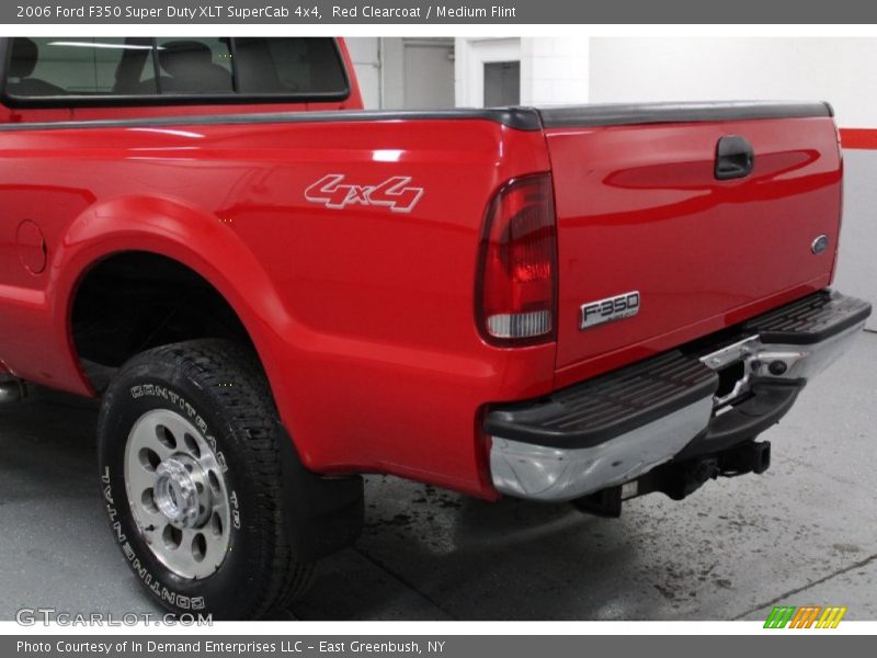 Red Clearcoat / Medium Flint 2006 Ford F350 Super Duty XLT SuperCab 4x4
