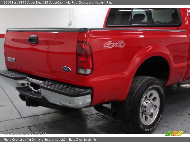 Red Clearcoat / Medium Flint 2006 Ford F350 Super Duty XLT SuperCab 4x4