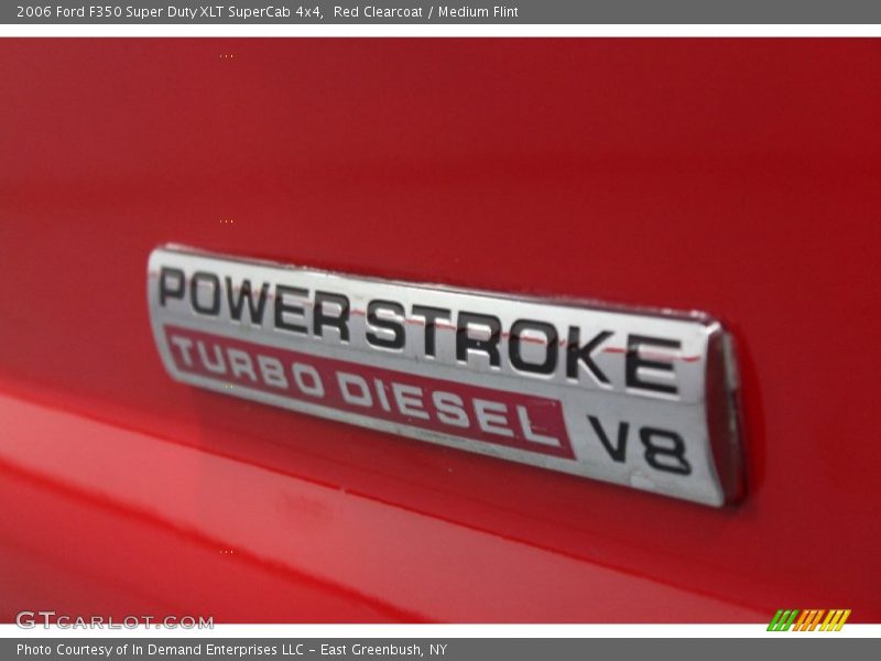 Red Clearcoat / Medium Flint 2006 Ford F350 Super Duty XLT SuperCab 4x4