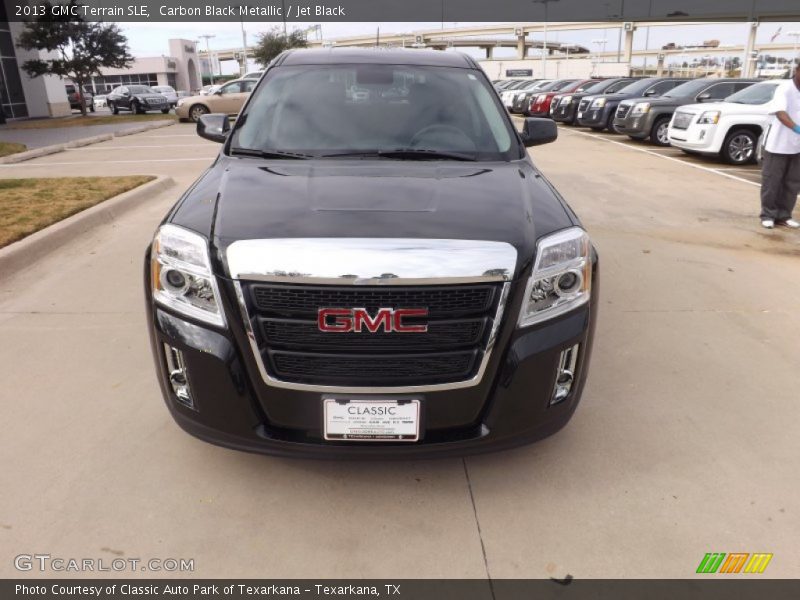 Carbon Black Metallic / Jet Black 2013 GMC Terrain SLE
