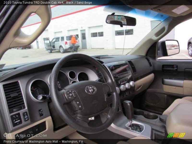 Black / Sand Beige 2010 Toyota Tundra TRD Double Cab 4x4