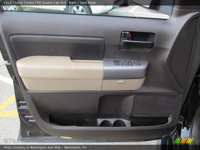 Black / Sand Beige 2010 Toyota Tundra TRD Double Cab 4x4