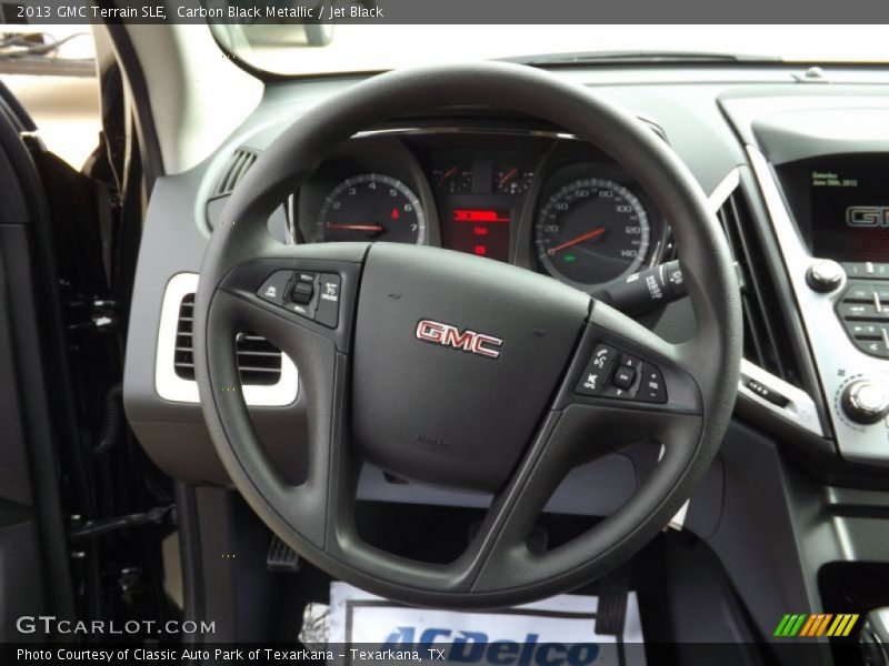 Carbon Black Metallic / Jet Black 2013 GMC Terrain SLE