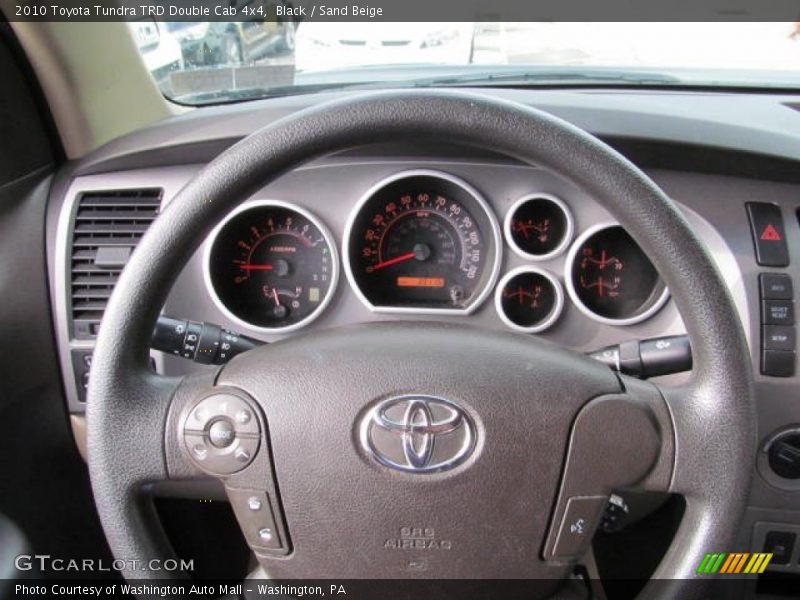 Black / Sand Beige 2010 Toyota Tundra TRD Double Cab 4x4