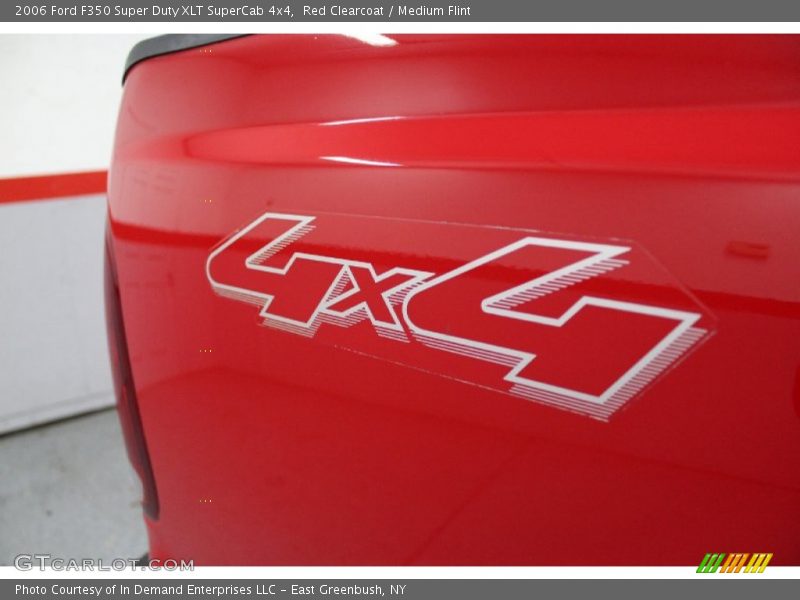 Red Clearcoat / Medium Flint 2006 Ford F350 Super Duty XLT SuperCab 4x4