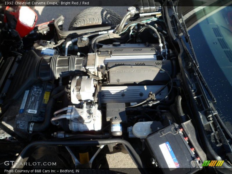 1992 Corvette Coupe Engine - 5.7 Liter OHV 16-Valve LT1 V8
