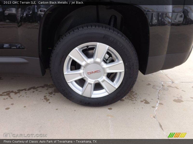 Carbon Black Metallic / Jet Black 2013 GMC Terrain SLE