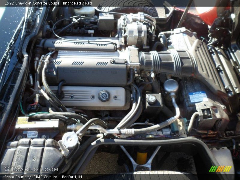  1992 Corvette Coupe Engine - 5.7 Liter OHV 16-Valve LT1 V8