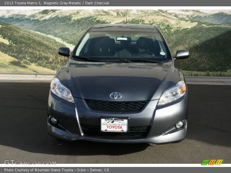 Magnetic Gray Metallic / Dark Charcoal 2013 Toyota Matrix S