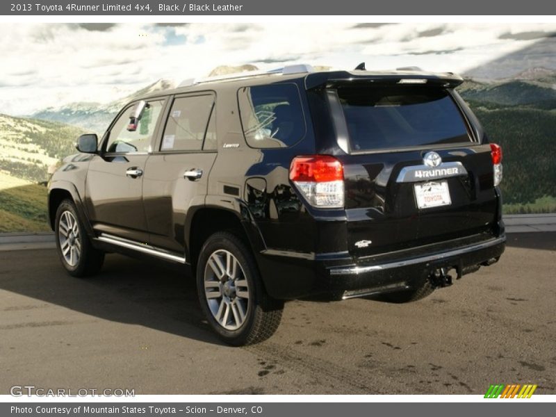 Black / Black Leather 2013 Toyota 4Runner Limited 4x4