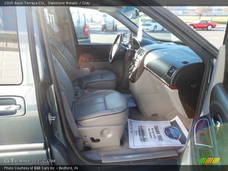 Slatestone Metallic / Gray 2005 Buick Terraza CXL