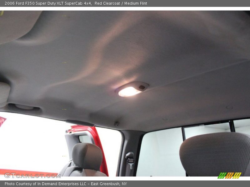 Red Clearcoat / Medium Flint 2006 Ford F350 Super Duty XLT SuperCab 4x4