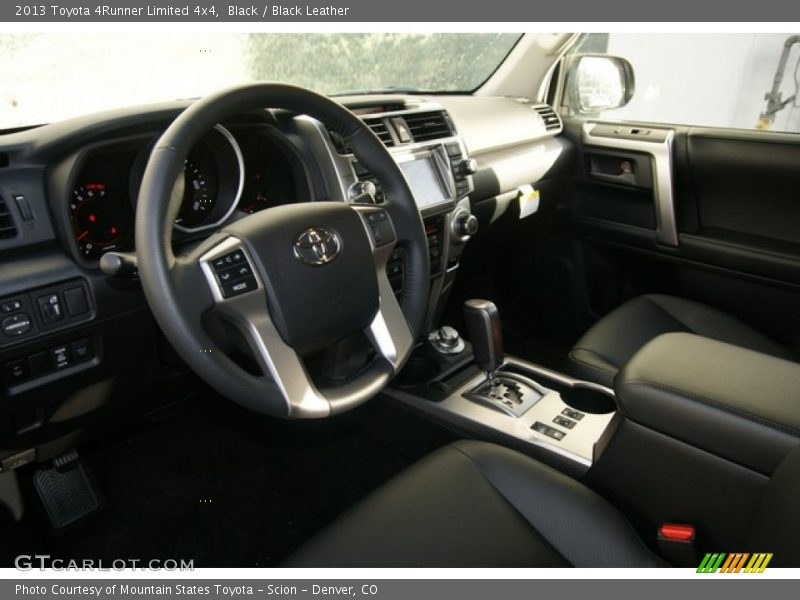 Black / Black Leather 2013 Toyota 4Runner Limited 4x4