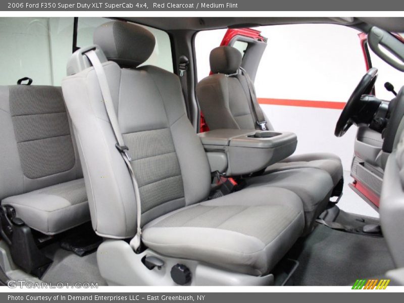  2006 F350 Super Duty XLT SuperCab 4x4 Medium Flint Interior