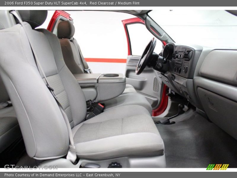 Red Clearcoat / Medium Flint 2006 Ford F350 Super Duty XLT SuperCab 4x4