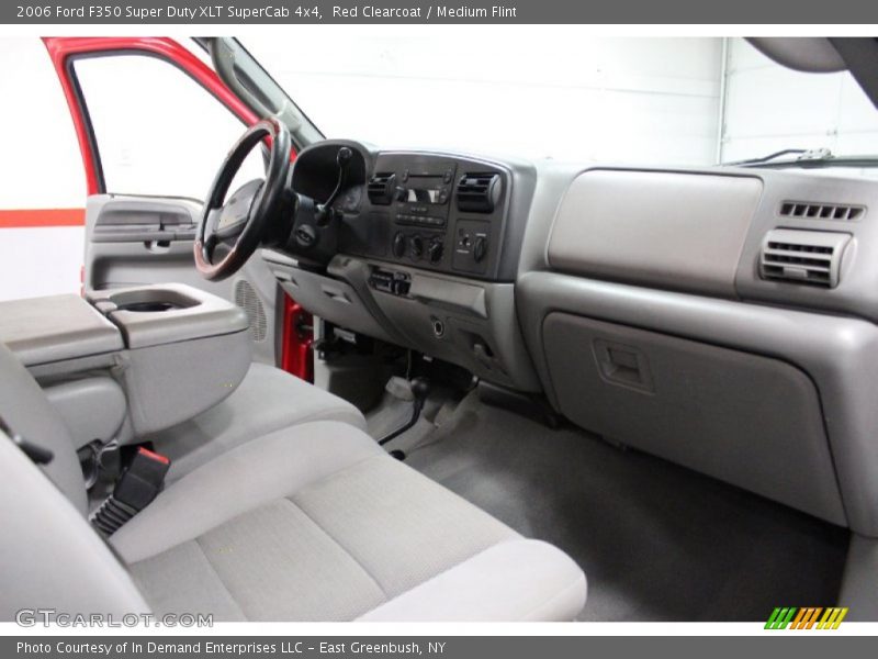 Red Clearcoat / Medium Flint 2006 Ford F350 Super Duty XLT SuperCab 4x4