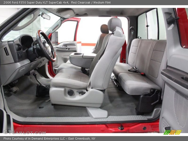 Red Clearcoat / Medium Flint 2006 Ford F350 Super Duty XLT SuperCab 4x4