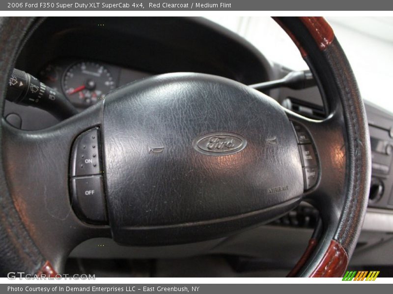 Red Clearcoat / Medium Flint 2006 Ford F350 Super Duty XLT SuperCab 4x4