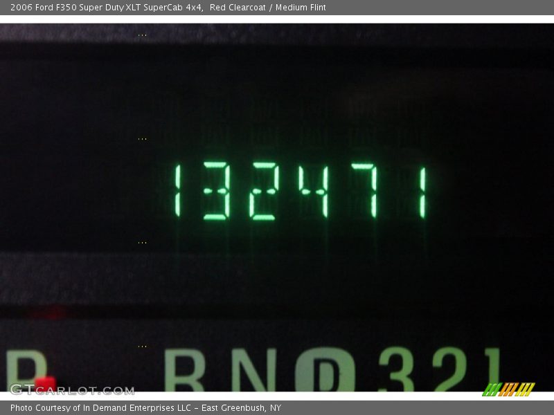Red Clearcoat / Medium Flint 2006 Ford F350 Super Duty XLT SuperCab 4x4