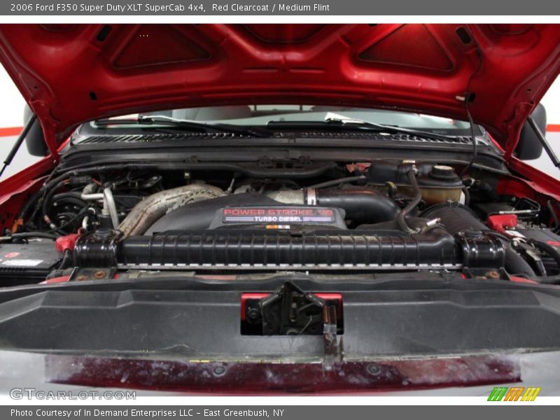 Red Clearcoat / Medium Flint 2006 Ford F350 Super Duty XLT SuperCab 4x4