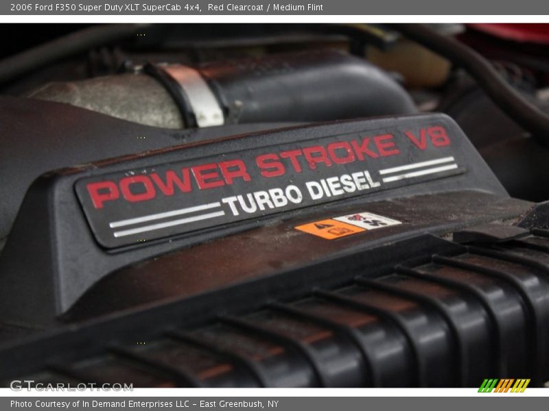 Red Clearcoat / Medium Flint 2006 Ford F350 Super Duty XLT SuperCab 4x4