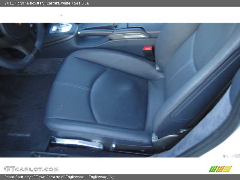 Carrara White / Sea Blue 2011 Porsche Boxster