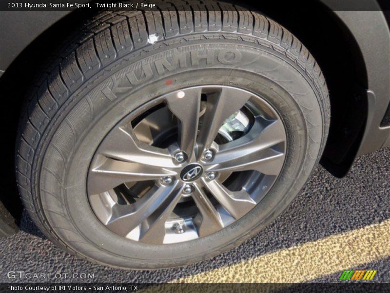 Twilight Black / Beige 2013 Hyundai Santa Fe Sport