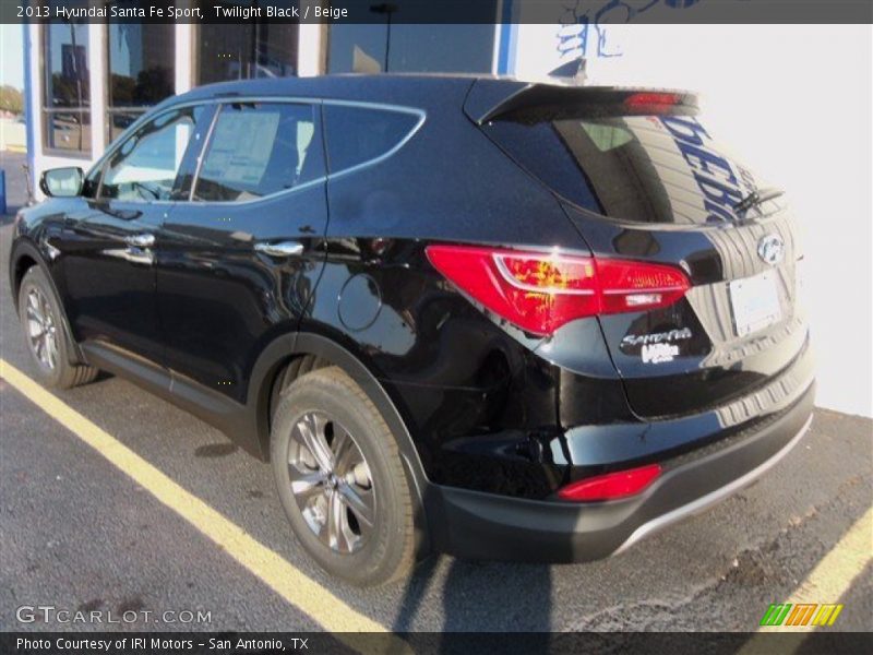 Twilight Black / Beige 2013 Hyundai Santa Fe Sport