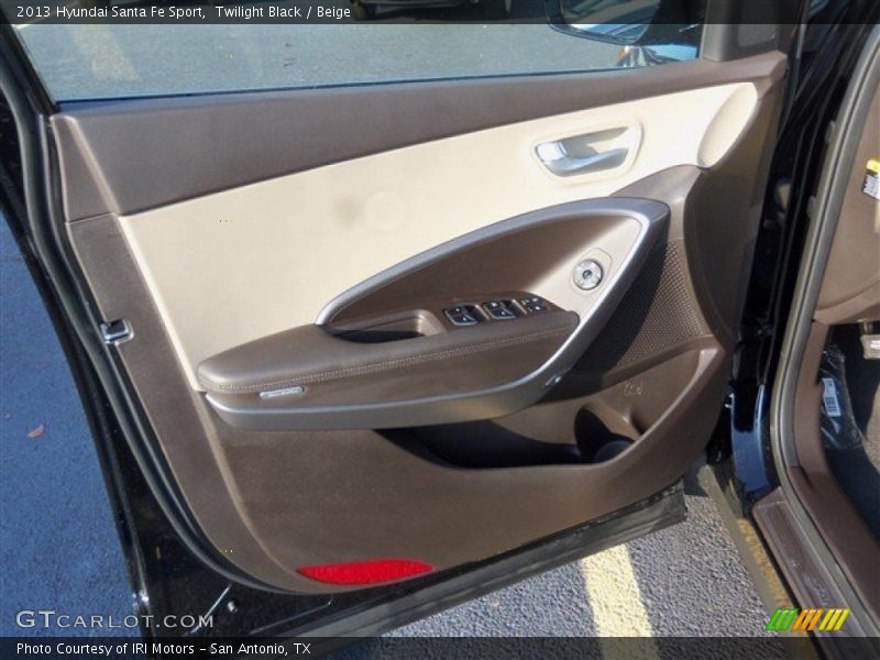 Twilight Black / Beige 2013 Hyundai Santa Fe Sport