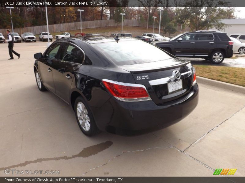Carbon Black Metallic / Ebony 2013 Buick LaCrosse FWD