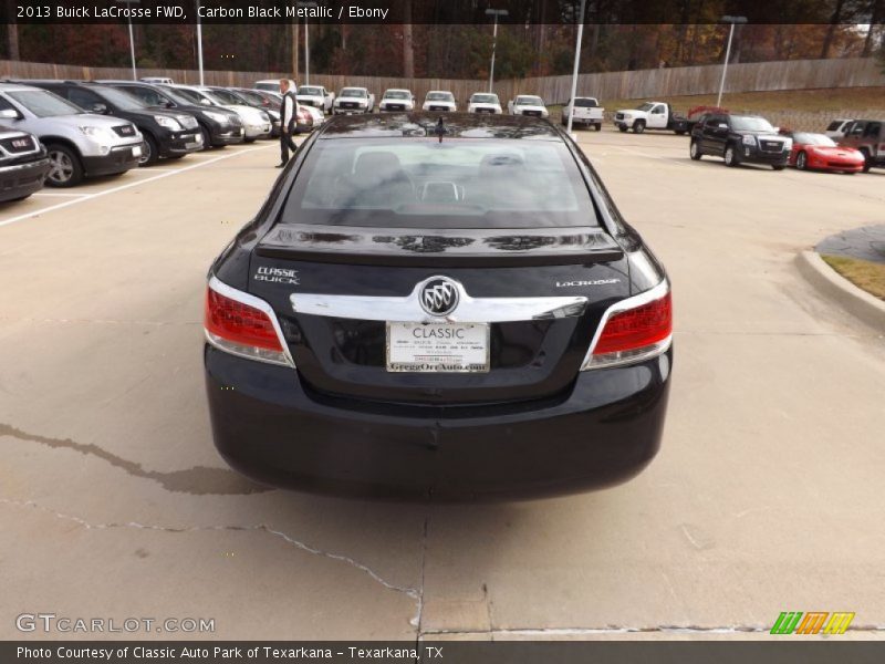 Carbon Black Metallic / Ebony 2013 Buick LaCrosse FWD