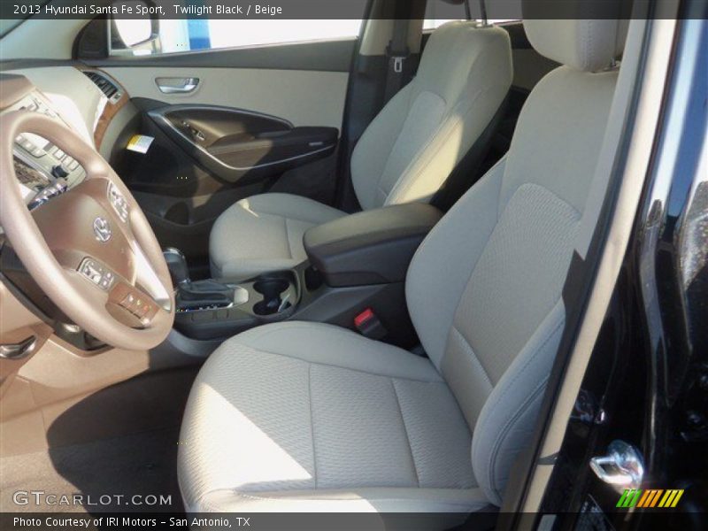 Twilight Black / Beige 2013 Hyundai Santa Fe Sport