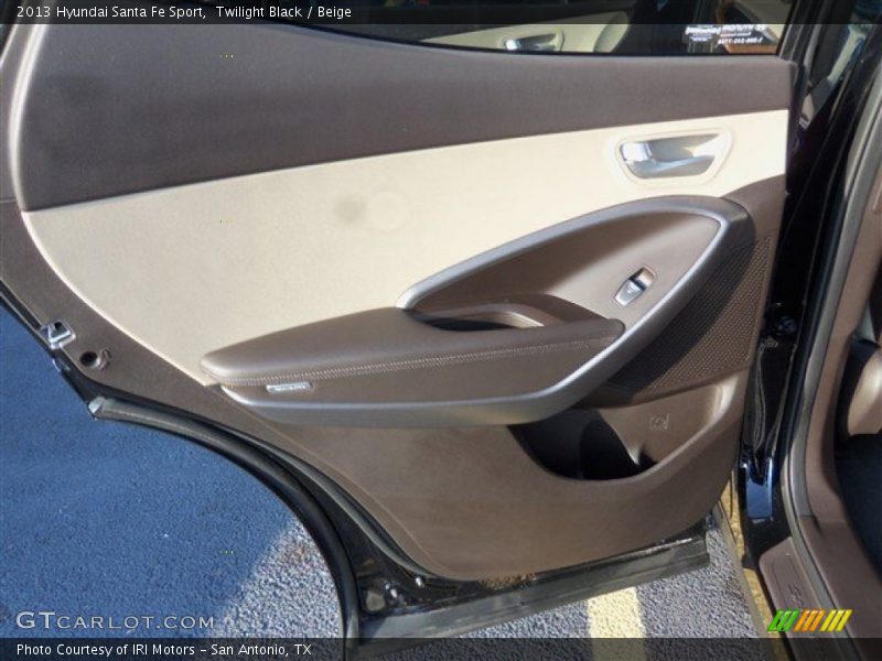 Twilight Black / Beige 2013 Hyundai Santa Fe Sport