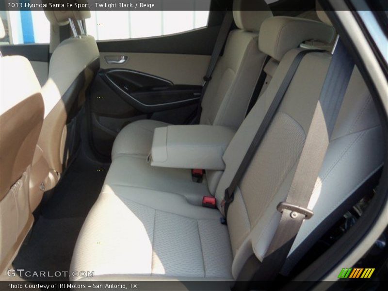 Twilight Black / Beige 2013 Hyundai Santa Fe Sport