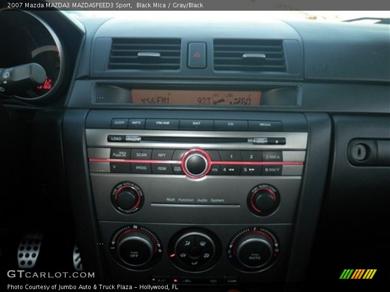 Black Mica / Gray/Black 2007 Mazda MAZDA3 MAZDASPEED3 Sport
