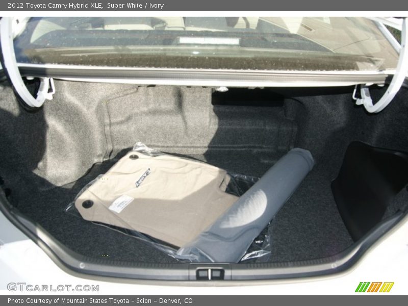 Super White / Ivory 2012 Toyota Camry Hybrid XLE