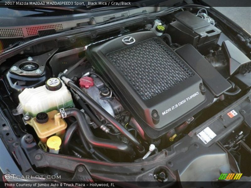 Black Mica / Gray/Black 2007 Mazda MAZDA3 MAZDASPEED3 Sport