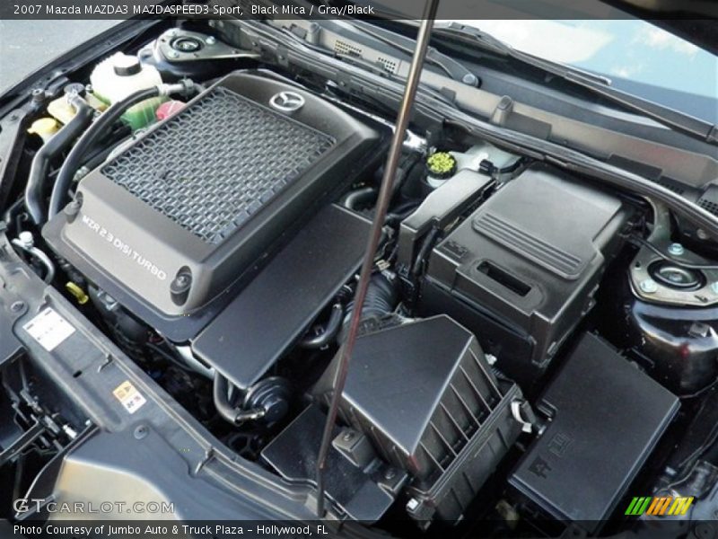 Black Mica / Gray/Black 2007 Mazda MAZDA3 MAZDASPEED3 Sport