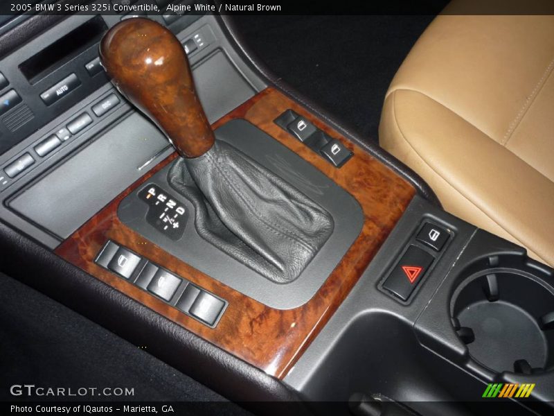 Alpine White / Natural Brown 2005 BMW 3 Series 325i Convertible