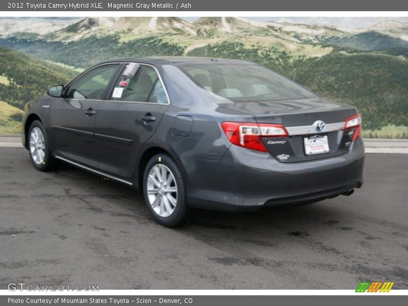 Magnetic Gray Metallic / Ash 2012 Toyota Camry Hybrid XLE