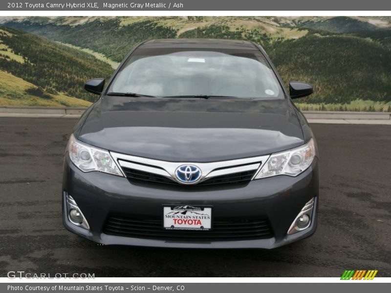 Magnetic Gray Metallic / Ash 2012 Toyota Camry Hybrid XLE