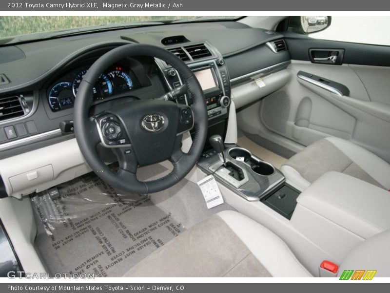 Magnetic Gray Metallic / Ash 2012 Toyota Camry Hybrid XLE