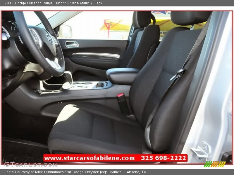 Bright Silver Metallic / Black 2013 Dodge Durango Rallye