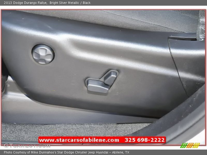 Bright Silver Metallic / Black 2013 Dodge Durango Rallye