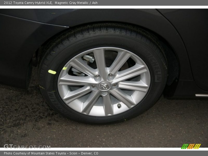 Magnetic Gray Metallic / Ash 2012 Toyota Camry Hybrid XLE