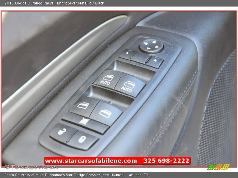 Bright Silver Metallic / Black 2013 Dodge Durango Rallye