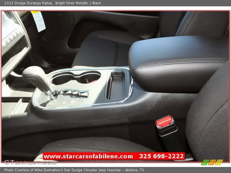 Bright Silver Metallic / Black 2013 Dodge Durango Rallye