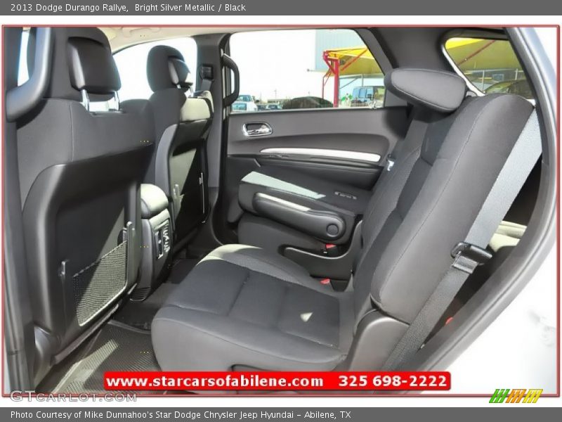Bright Silver Metallic / Black 2013 Dodge Durango Rallye